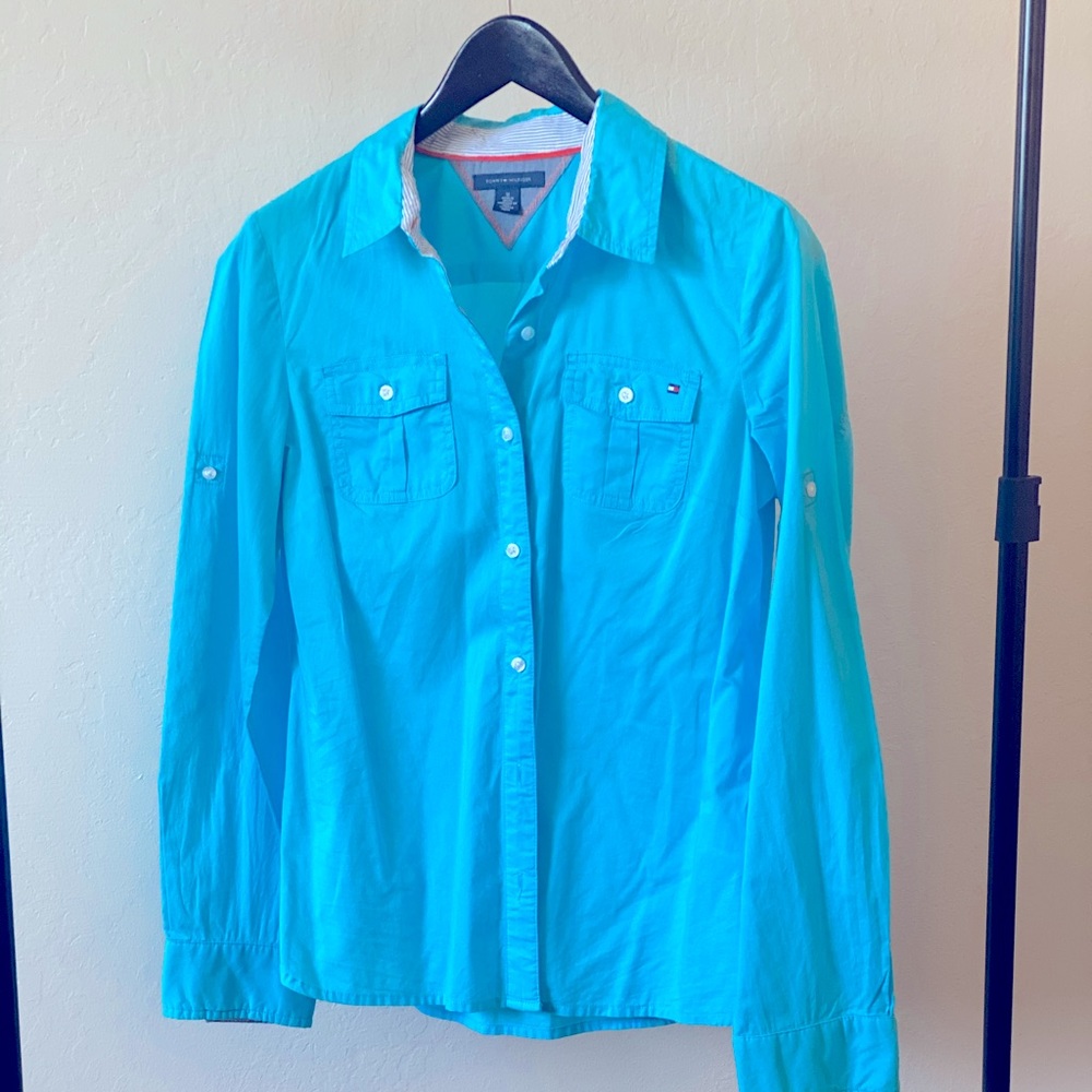 Tommy Hilfiger long sleeve button down.